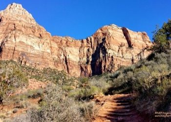 Rocking the Watchman Trail