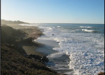 Moonstones And A California Beach