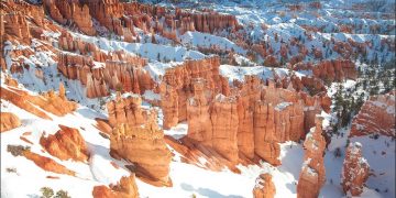 Skiing Bryce Canyon