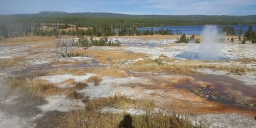 Faithful Lone Star Geyser Friends