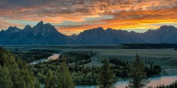 A River And Some Mountains